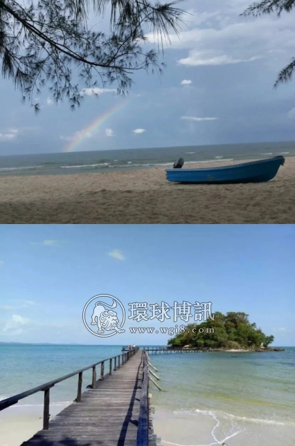 西港金银湾雨中随想