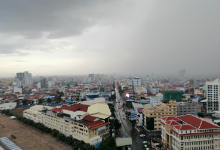 今起柬埔寨全国普降雨 临海地区雨量多