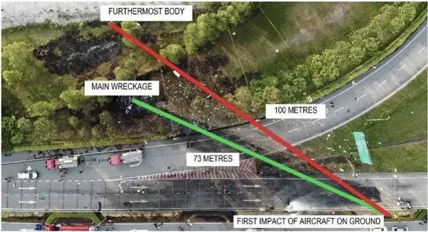 马来西亚坠机事故细节披露机组未见不适残骸飞出超70米