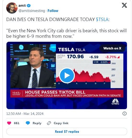 知名分析师：纽约出租车司机都看跌特斯拉，现在是黄金买入机会