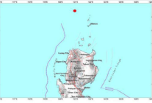 菲律宾巴丹群岛5.6级地震