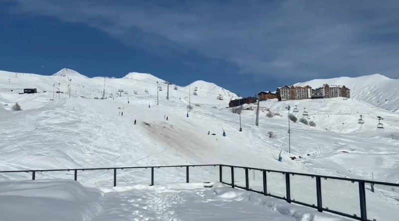 年假还没有过完的小伙伴看过来，格鲁吉亚旅游点，古道里雪山