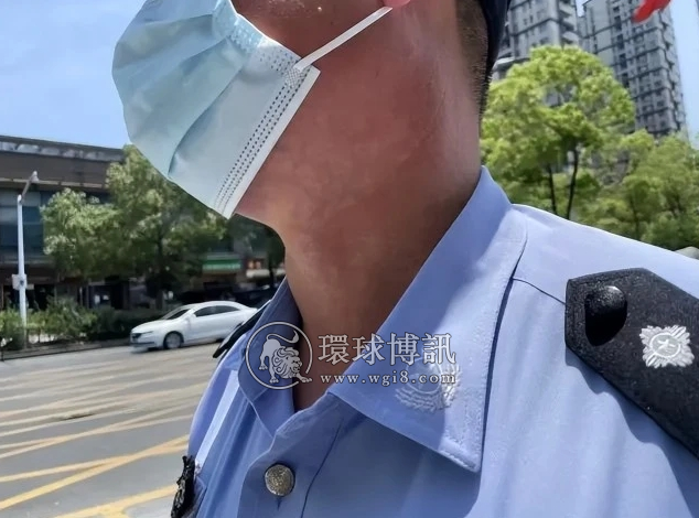 为了反诈有多拼？杭州这位民警一趟趟出现场，被晒得全身发红斑