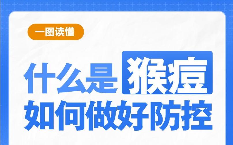 一图读懂丨什么是猴痘，如何做好防控？