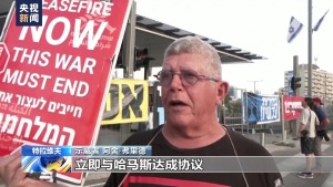 以民众发起抗议示威 要求以政府停火止战